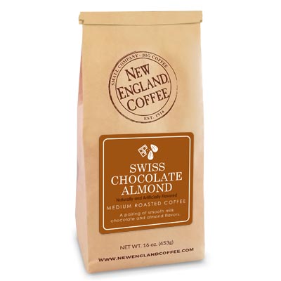 Bag of Swiss Chocolate Almond Flavored Coffee