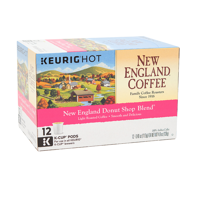 New England Coffee Donut Shop Blend Single Serve