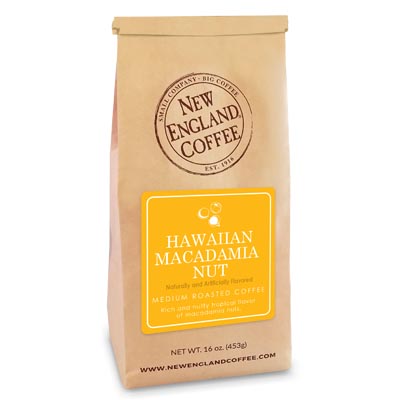 Bag of Hawaiian Macadamia Nut Flavored Coffee