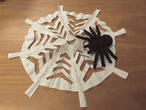 Coffee roaster, New England Coffee, Halloween crafts - spiderweb. 