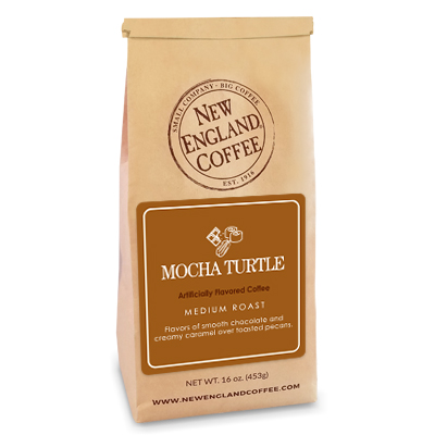 16 oz bag of Mocha Turtle coffee